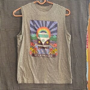 Volkswagen Graphic Sleeveless Top
